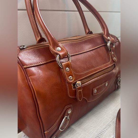 I Medici Firenze brown leather handbag - Picture 3 of 10